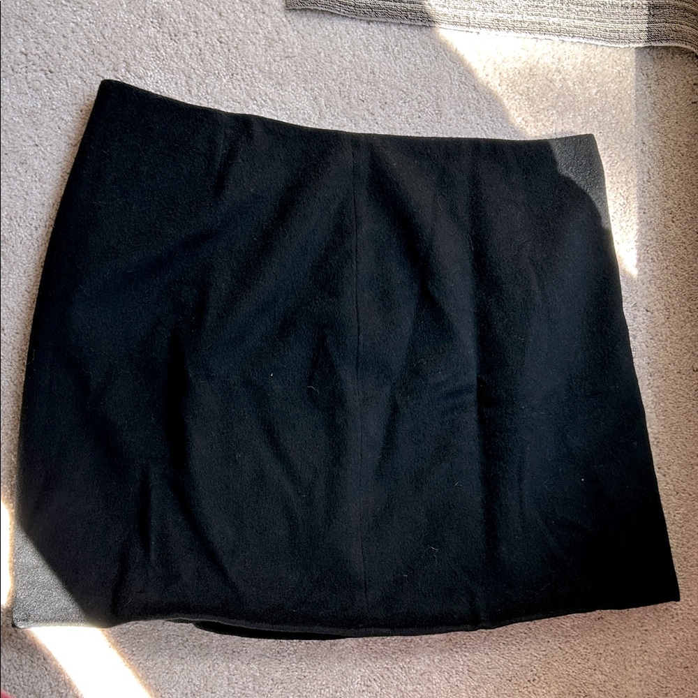 Boden Black wool blend Skirt